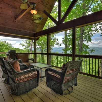 Grassy Mountain View Cabin Cohutta Forest Ellijay