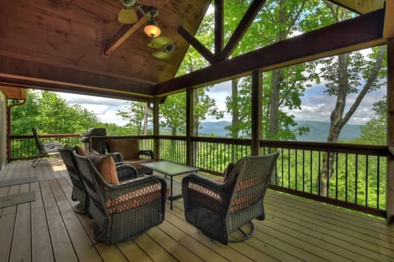 Grassy Mountain View Cabin Cohutta Forest Ellijay